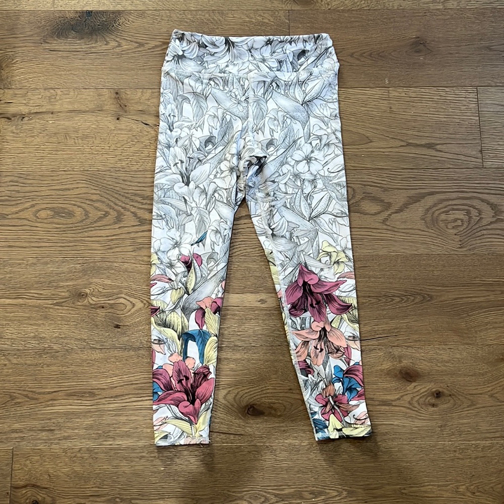 Floral leggings